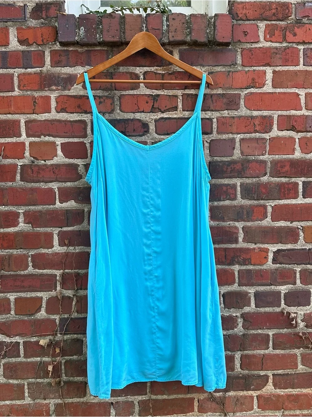 Torrid Mini Tank Dress Sundress Coverup Light Blue Pool Turquoise Size 4 4X 26 - Picture 2 of 8